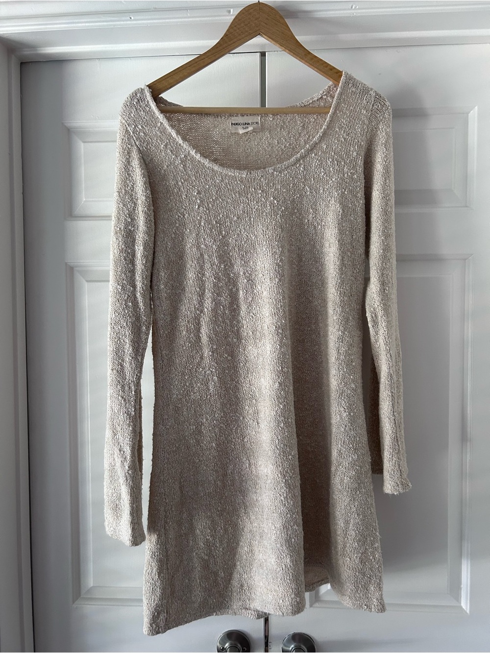 Indigo Luna Paloma Dress in Cloud Cream